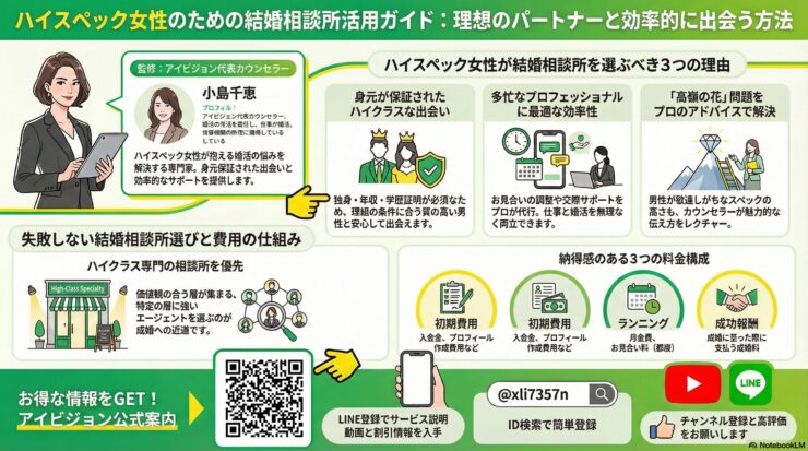結婚相談所でハイスペック男性女性と出会える婚活をするには？