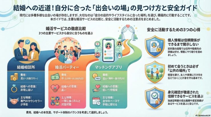 出会いはどこにある？結婚したい人にオススメの出会いの場のイメージ画像