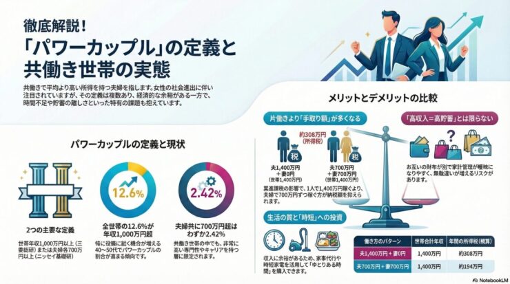 パワーカップルとは？定義や割合をご紹介！
