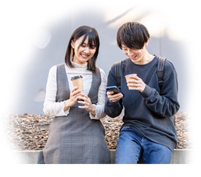 仲のいいカップルのイメージ