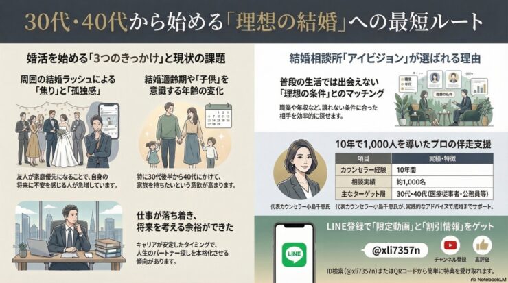 結婚相談所に入会を決めた理由とは？