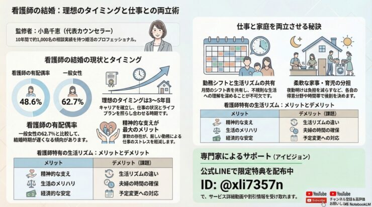 看護師の結婚時期の理想のタイミングは？