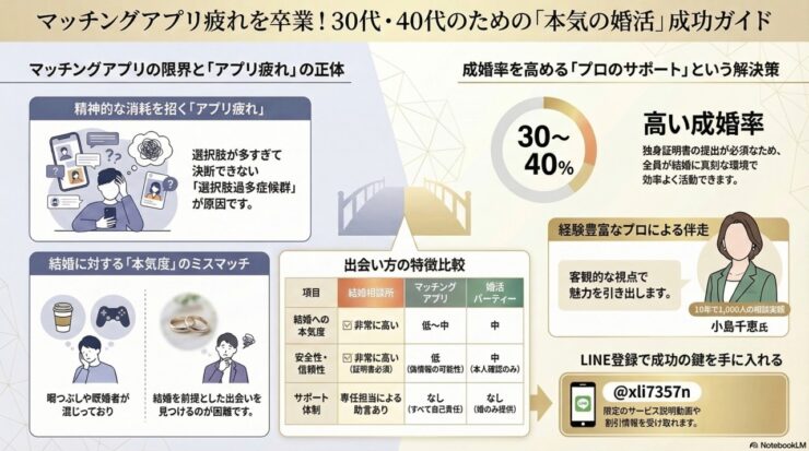 マッチングアプリ以外の出会いとは？出会いがない人におススメの婚活法のイメージ画像