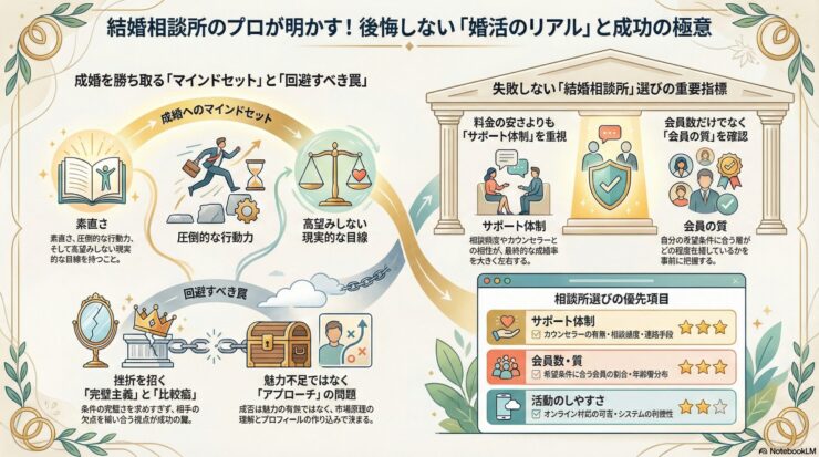 結婚相談所の本音を聞けばわかる婚活のリアルのイメージ画像